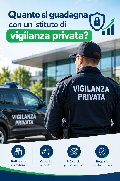 Attestanet - Quanto si guadagna con un istituto di vigilanza privata