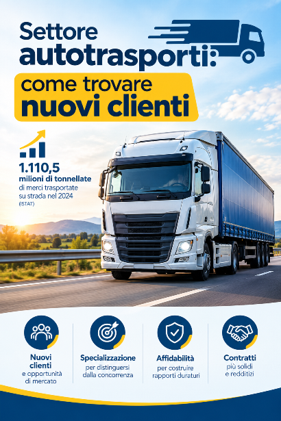 Attestanet - Settore autotrasporti come trovare nuovi clienti